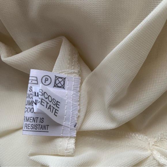 014 Libra Midi Skirt Pleated Vintage Lined Brown Orange Beige Mix Floral UK 12 - Picture 14 of 14